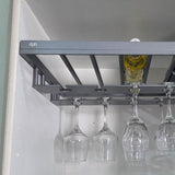 Rack organizador de botellas y copas