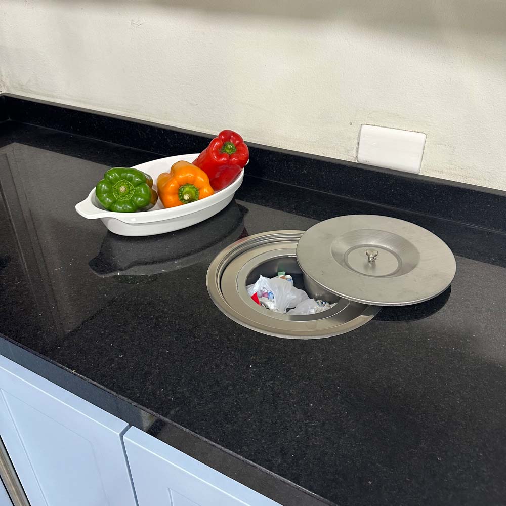 cocina extraible basureros de cocina empotrados