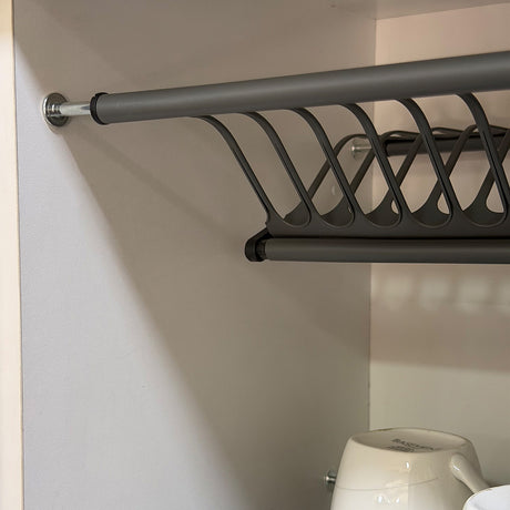 Seca Platos Empotrado Antracita