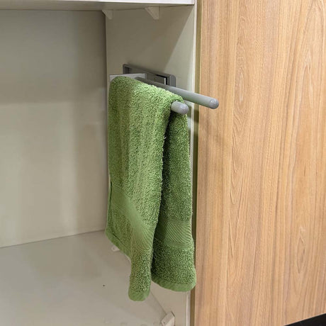 Soporte Doble para Paños de Cocina o Baño