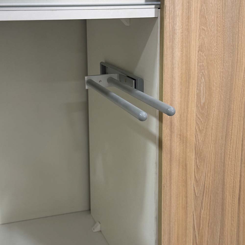 Soporte Doble para Paños de Cocina o Baño