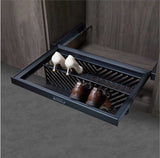 Zapatero Extraíble cierre suave color gris