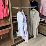 Elevador Barra Closet Gris