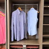 Elevador Barra Closet Gris