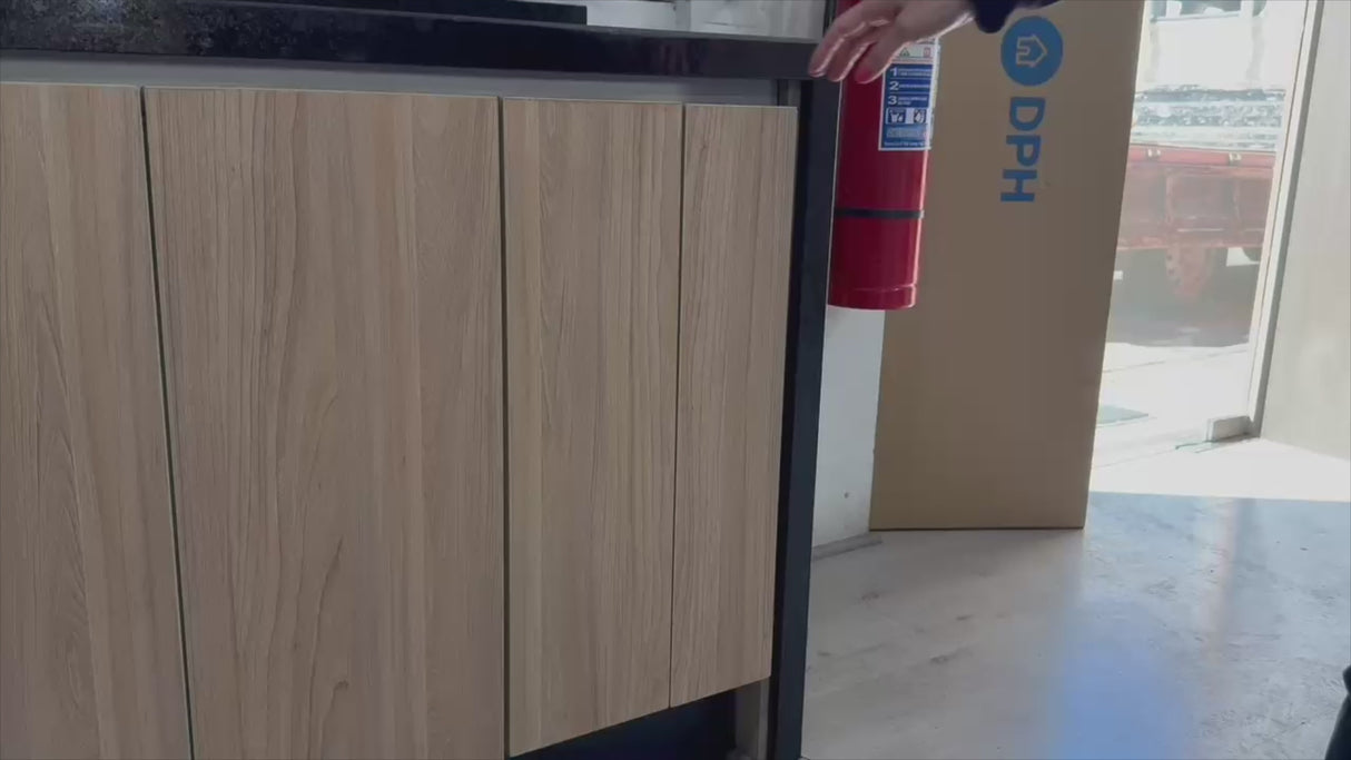 Especiero 150mm antracita extraíble cierre suave