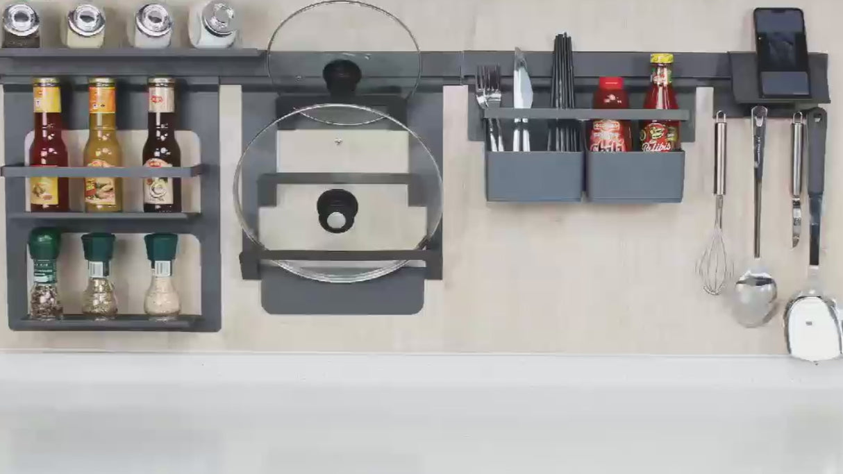 Set Organizador De Cocina Para Muro