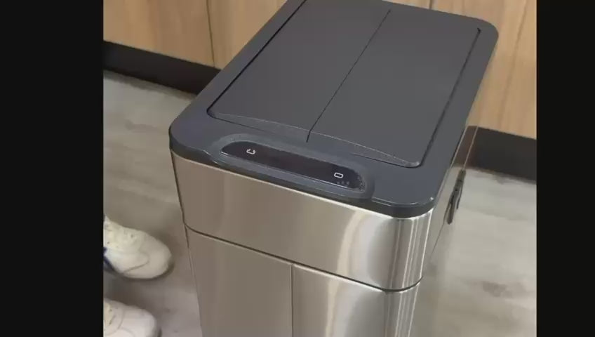 Basurero automático con sensor